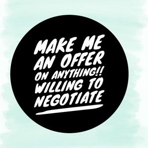 Willing to negotiate on all prices and bundle